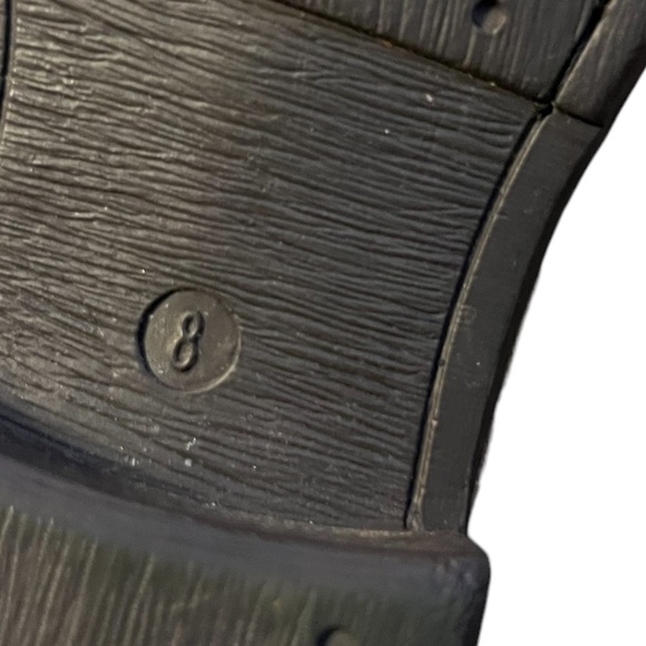 Diba Women's Combat Boots Ankle taupe Suede Lace Fold Over Shearling, Size 8‎ - Picture 8 of 8